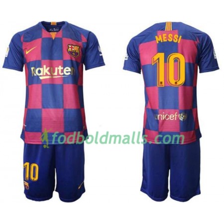 FC Barcelona Fodboldtrøjer Lionel Messi 10 Børn Hjemme 2019/20 Kort ærmer